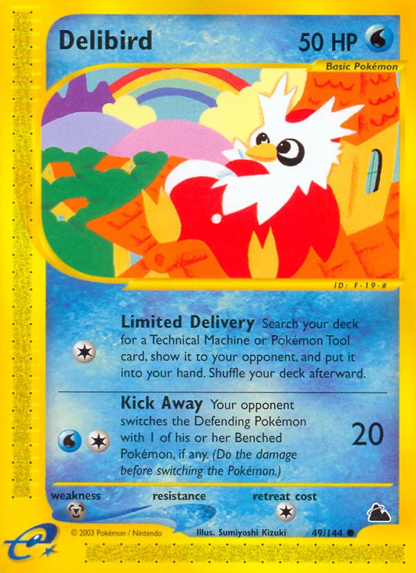 Delibird Pokemon card