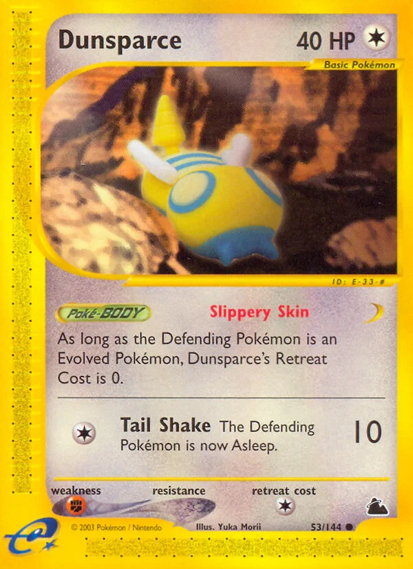 Dunsparce Pokemon card