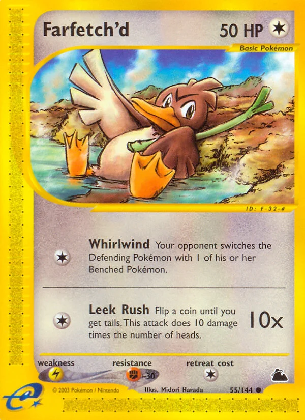 Farfetch'd Pokemon card