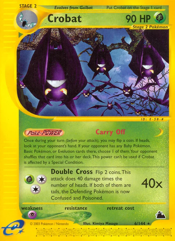 Crobat Pokemon card