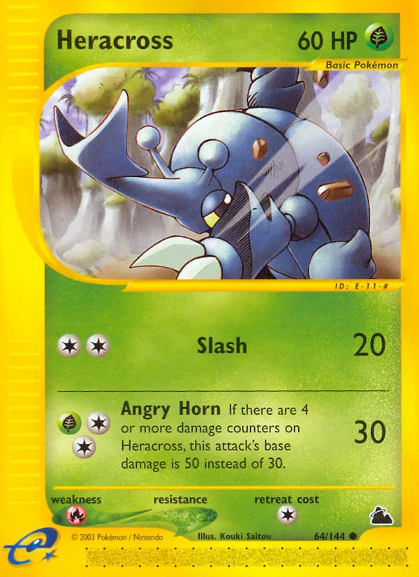 Heracross Pokemon card