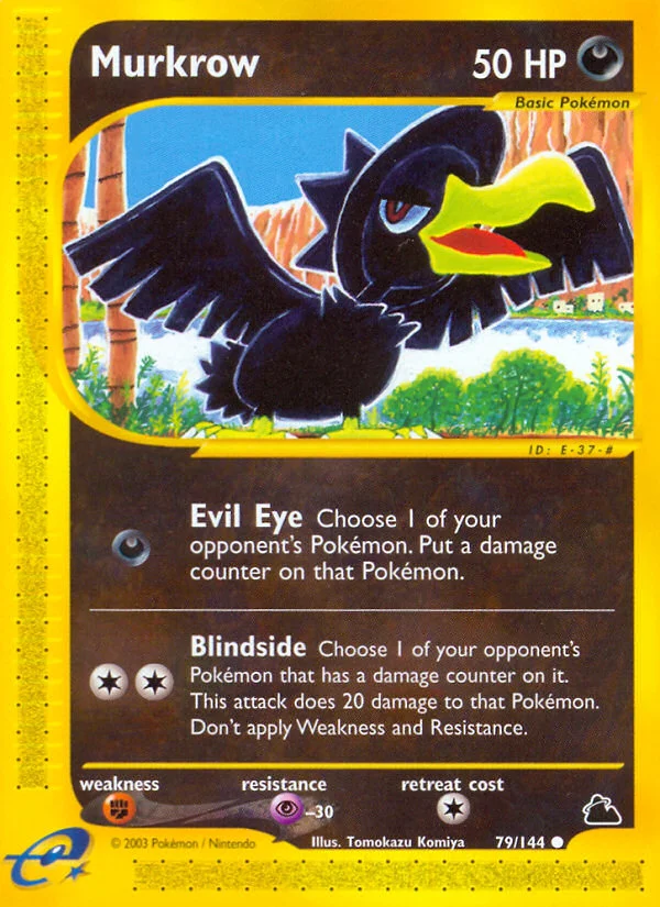 Murkrow Pokemon card