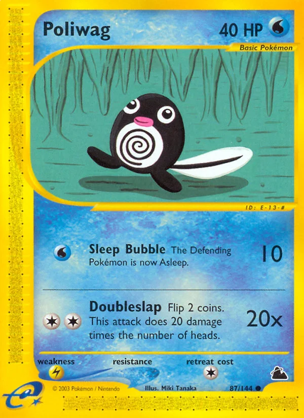 Poliwag Pokemon card