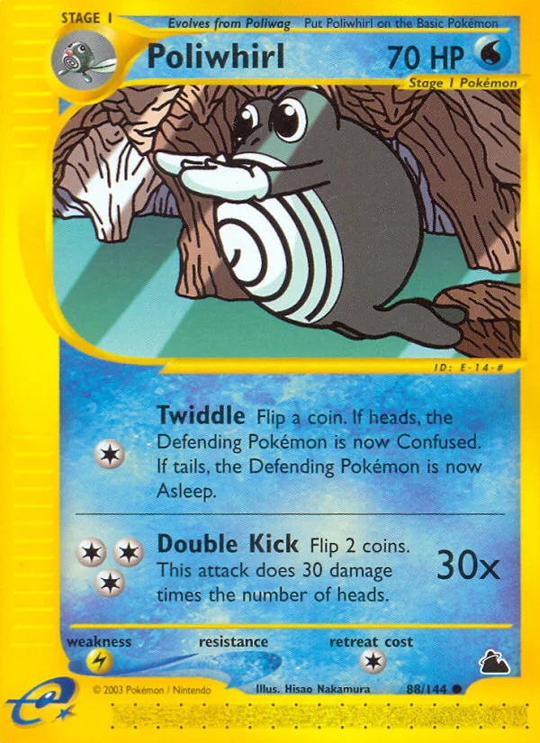 Poliwhirl Pokemon card