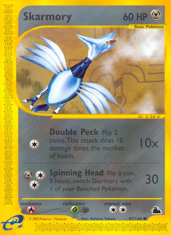 Skarmory Pokemon card