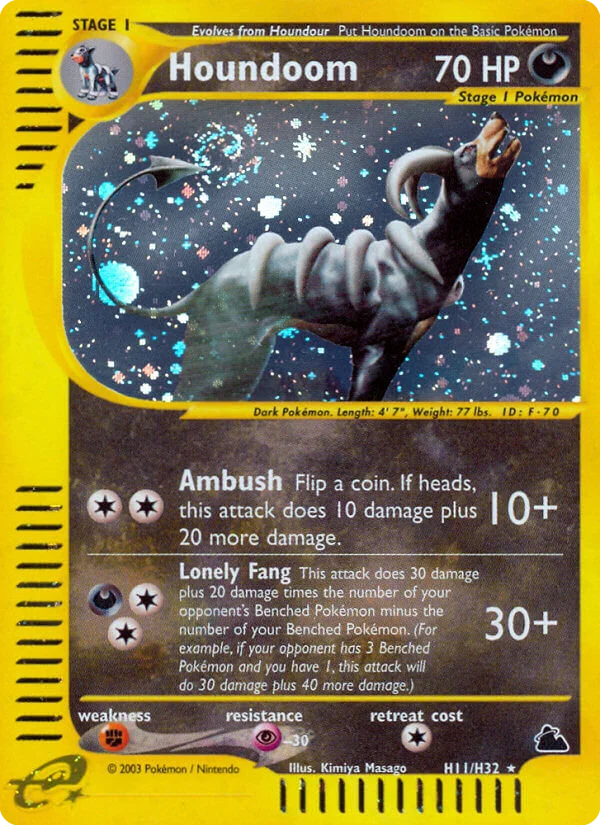 Houndoom Pokemon card