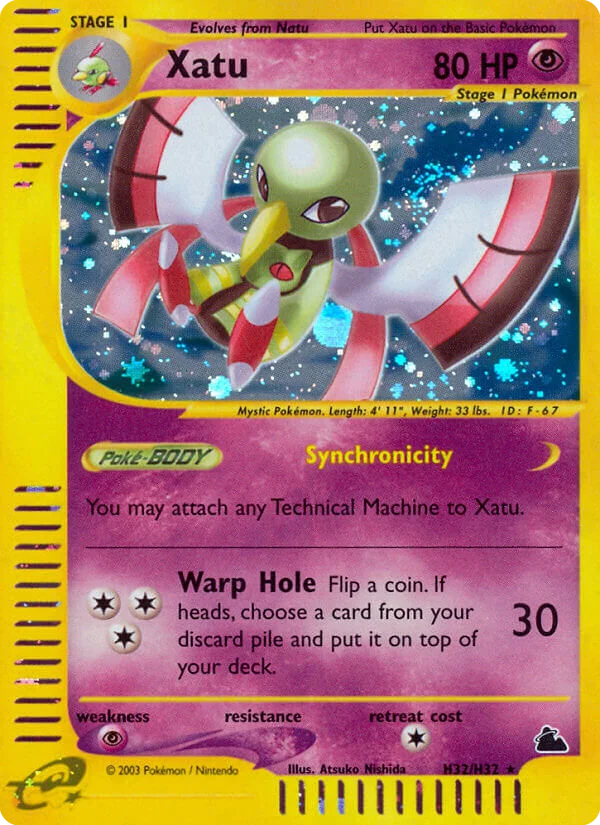 Xatu Pokemon card