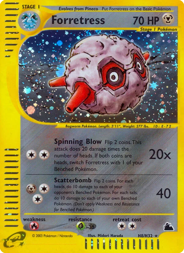 Forretress Pokemon card