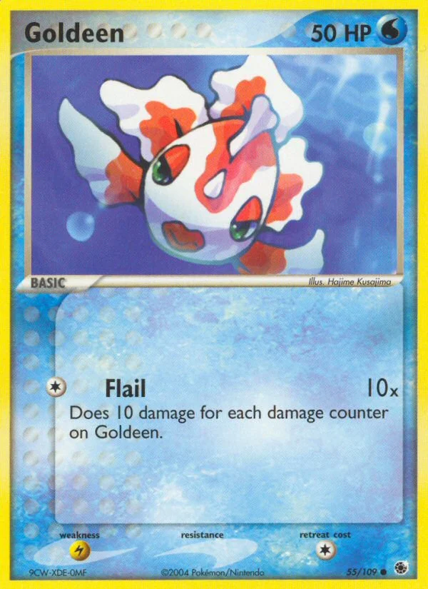 Goldeen Pokemon card