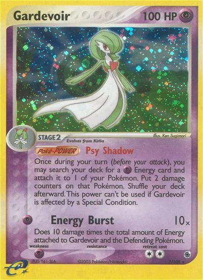 Gardevoir Pokemon card
