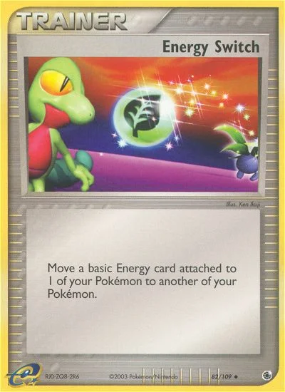 Energy Switch Pokemon card