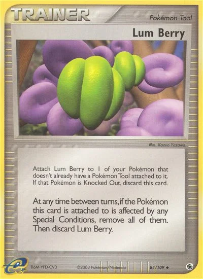Lum Berry Pokemon card