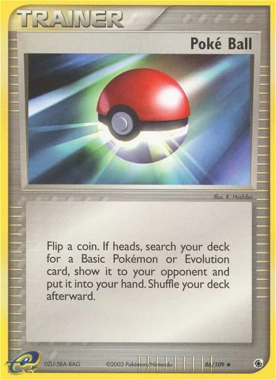 Poké Ball Pokemon card