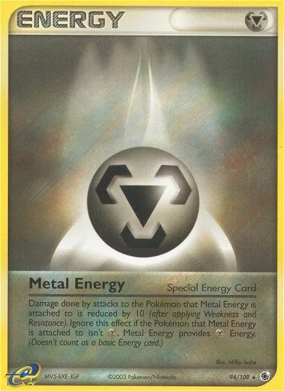 Metal Energy Pokemon card