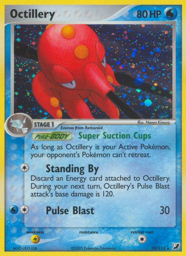 Octillery Pokemon card