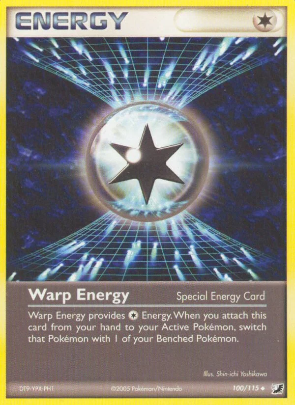 Warp Energy Pokemon card