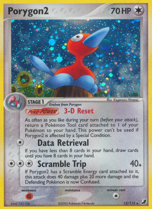 Porygon2 Pokemon card