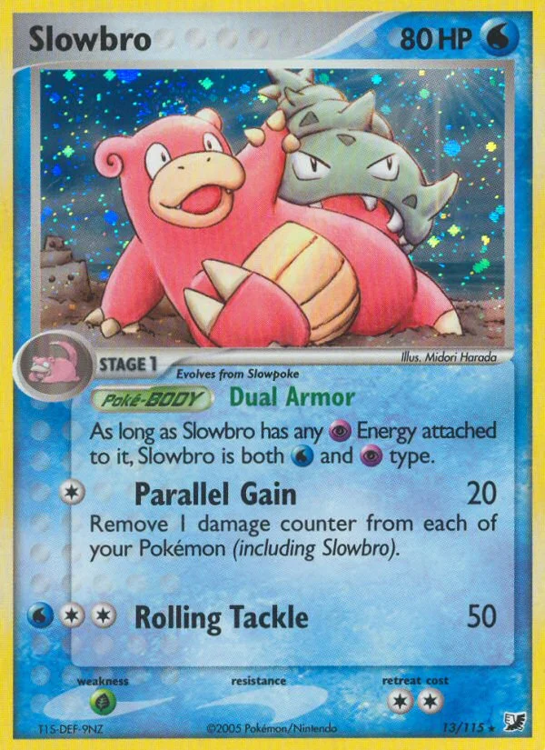 Slowbro Pokemon card