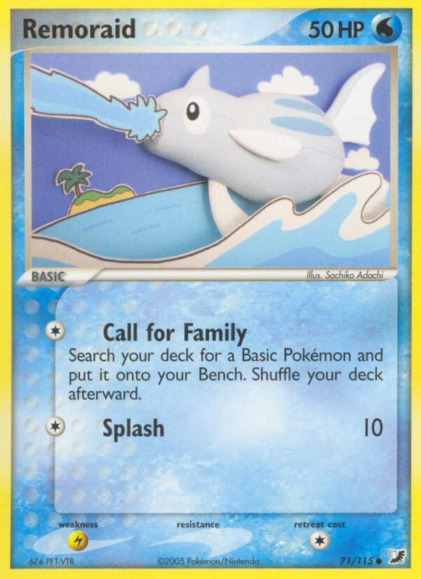 Remoraid Pokemon card