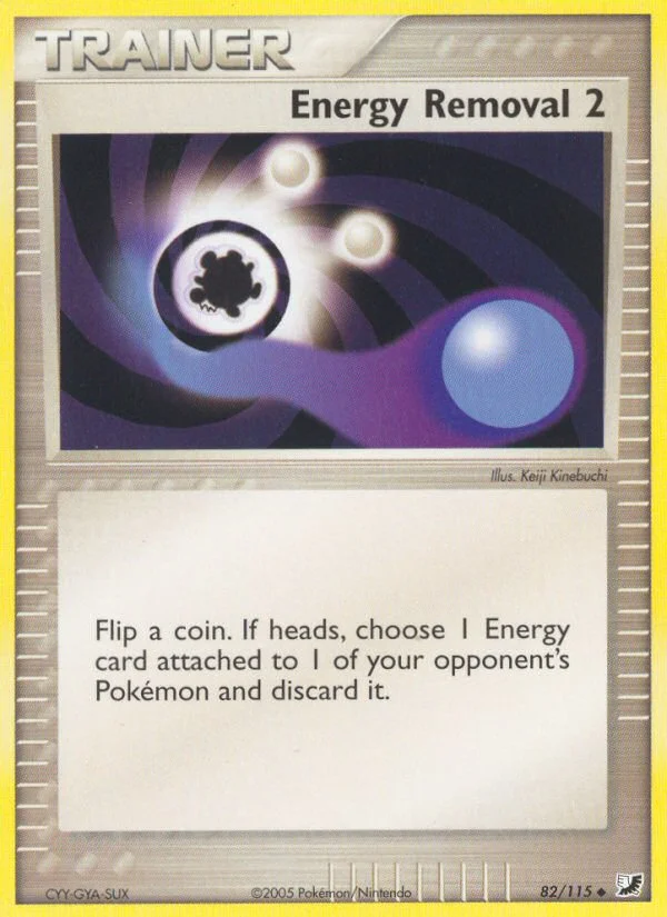Energy Removal 2 Pokemon card