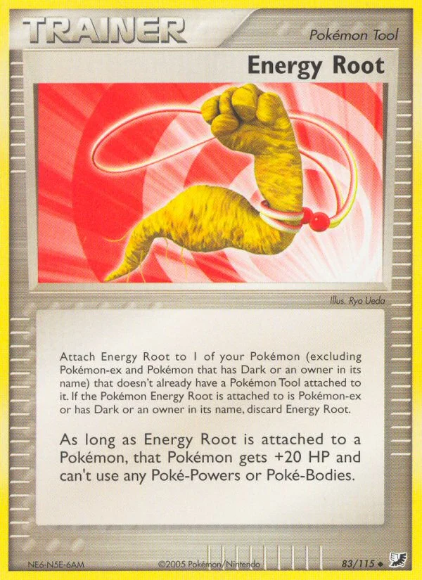 Energy Root Pokemon card