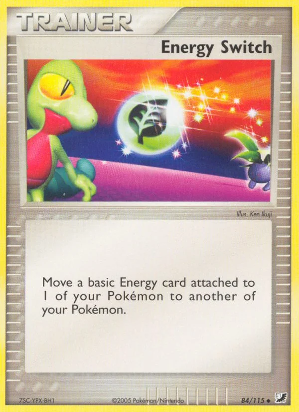 Energy Switch Pokemon card