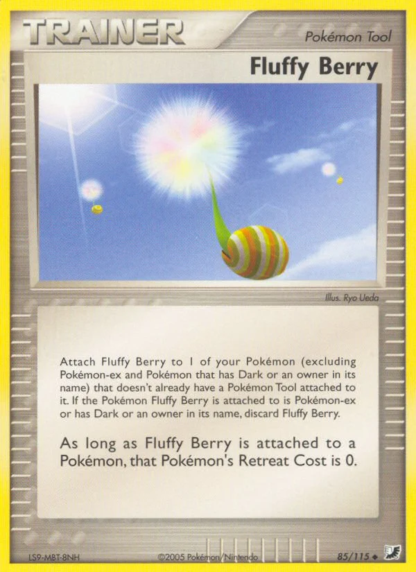 Fluffy Berry Pokemon card