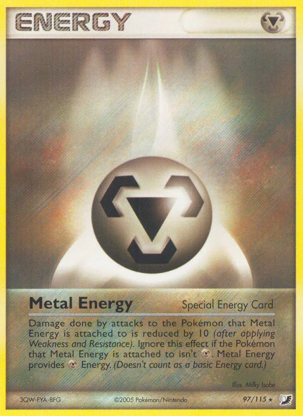 Metal Energy Pokemon card
