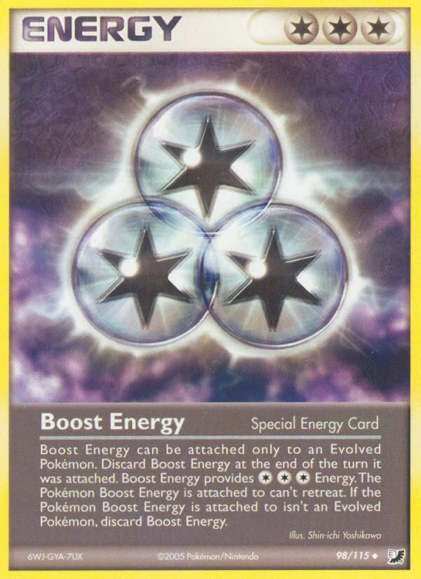Boost Energy Pokemon card