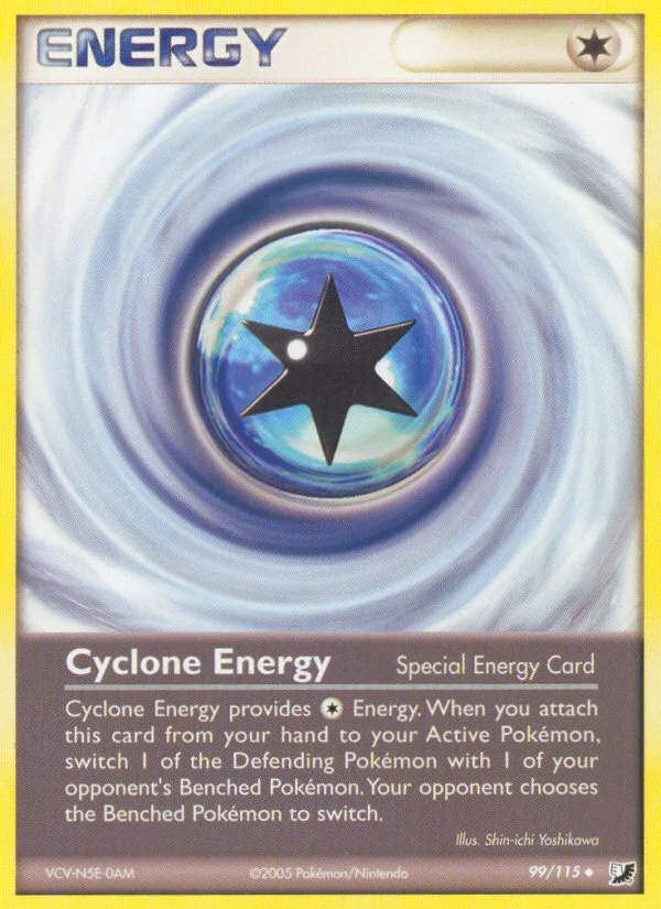 Cyclone Energy Pokemon card