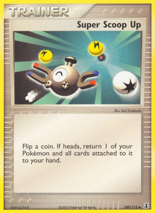 Super Scoop Up Pokemon card