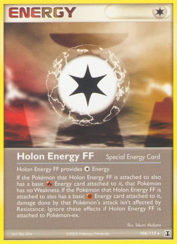 Holon Energy FF Pokemon card