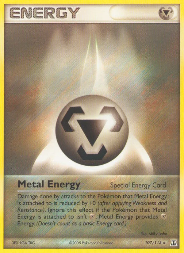 Metal Energy Pokemon card