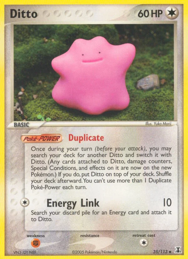 Ditto Pokemon card