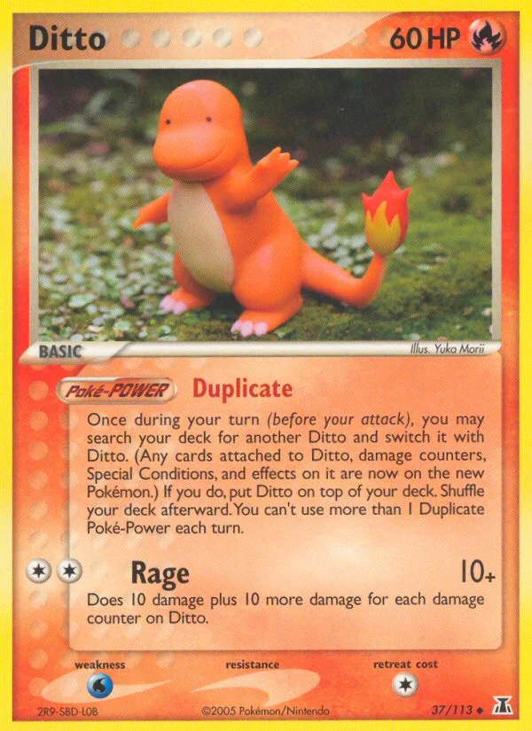 Ditto Pokemon card