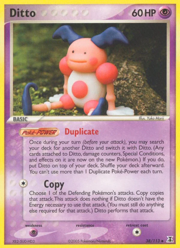 Ditto Pokemon card