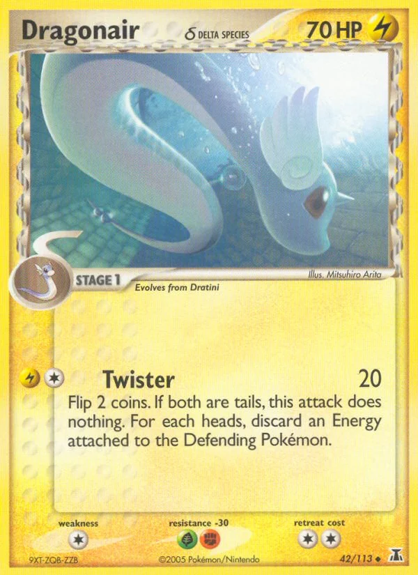Dragonair δ Pokemon card