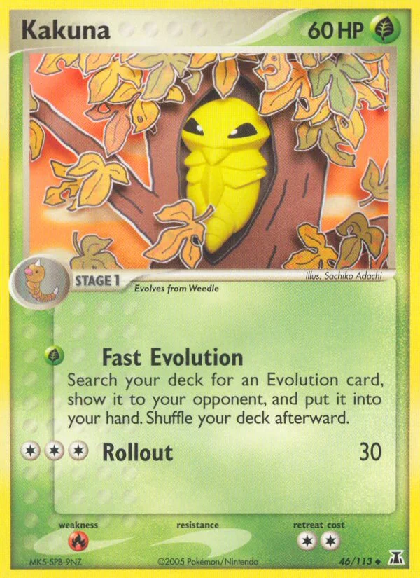 Kakuna Pokemon card