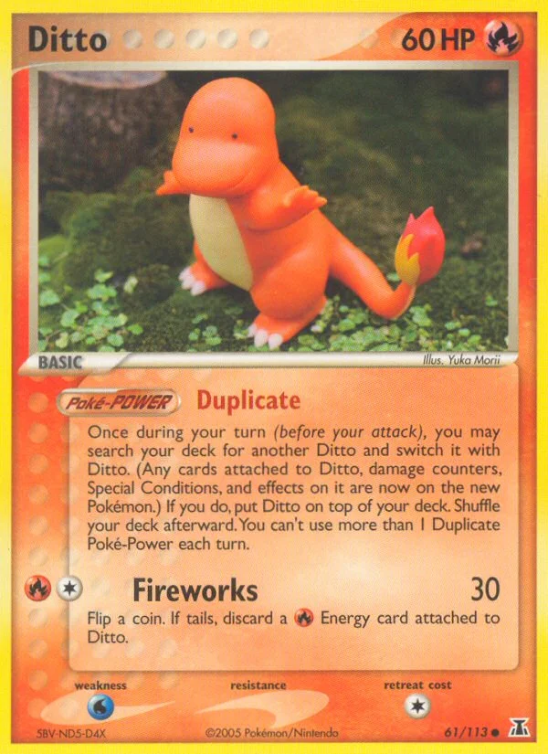 Ditto Pokemon card