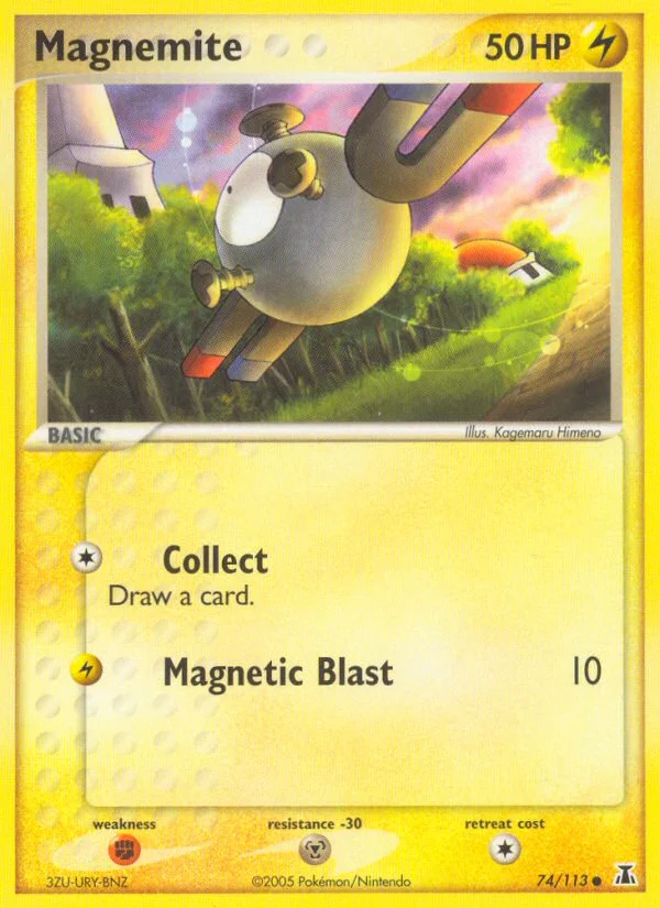 Magnemite Pokemon card