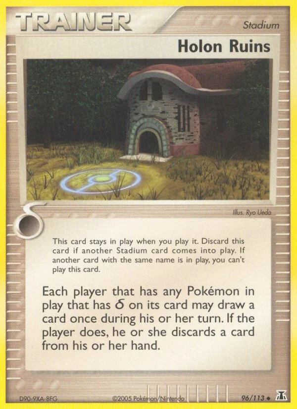 Holon Ruins Pokemon card