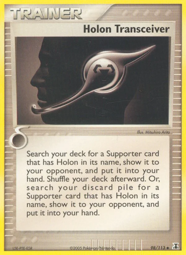 Holon Transceiver Pokemon card