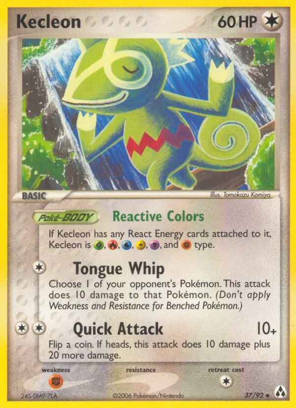 Kecleon Pokemon card