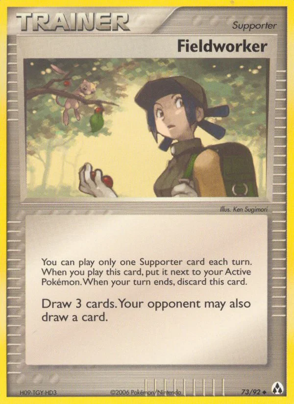 Fieldworker Pokemon card