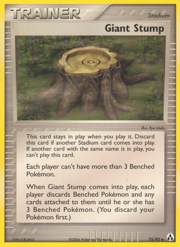 Giant Stump Pokemon card