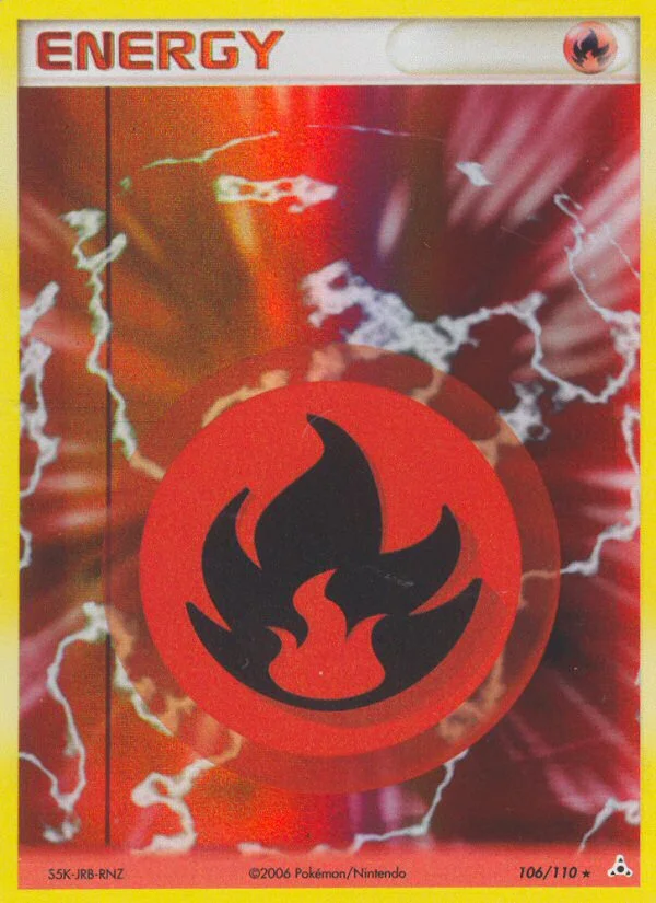 Fire Energy Pokemon card