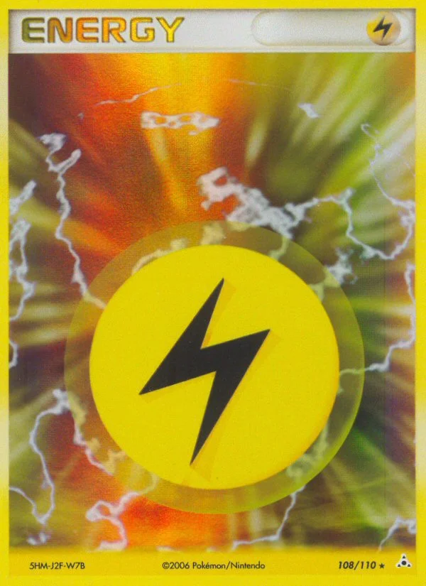 Lightning Energy Pokemon card