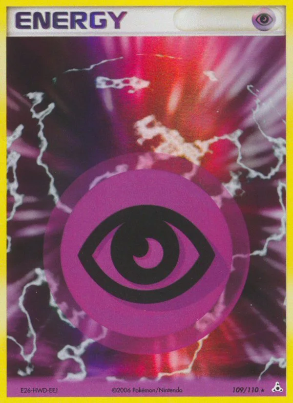 Psychic Energy Pokemon card