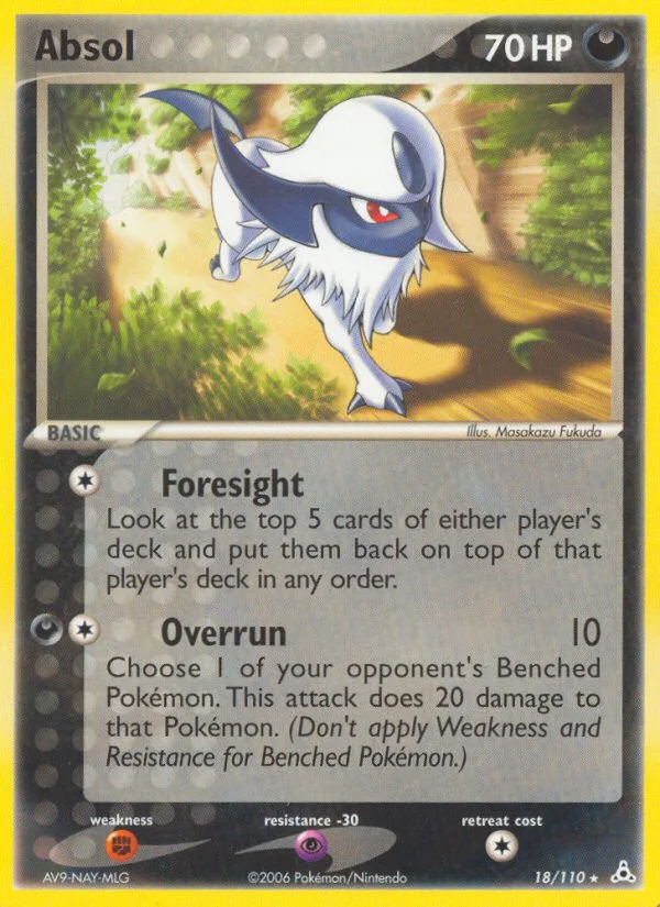 Absol Pokemon card