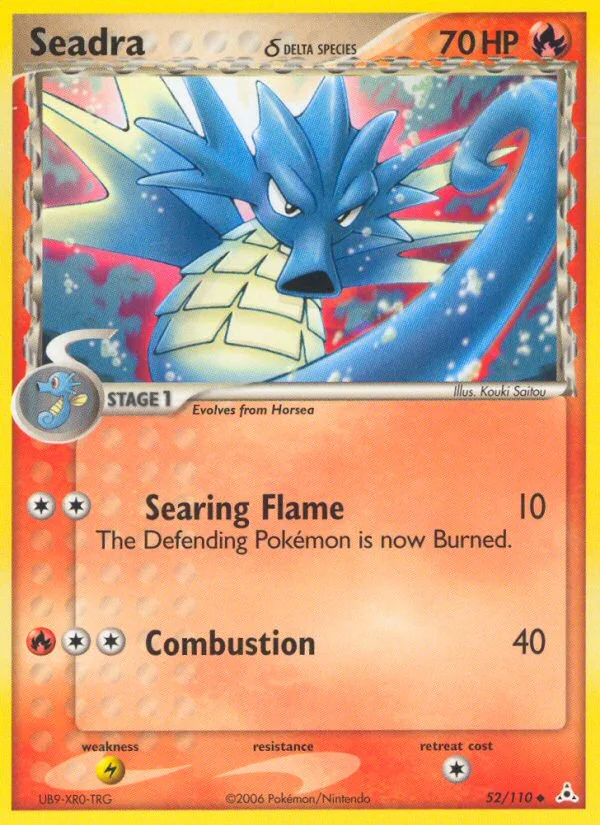 Seadra δ Pokemon card